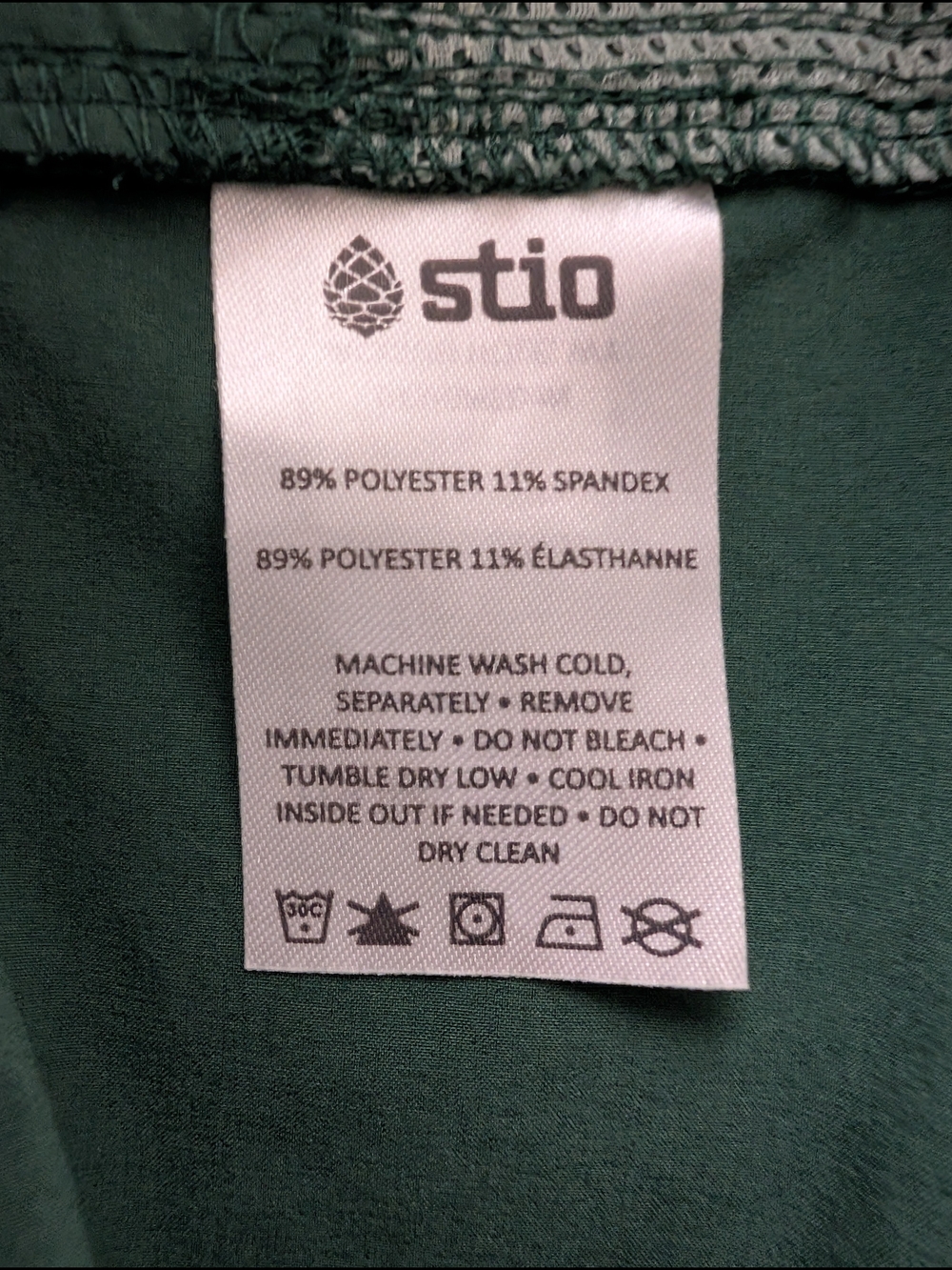 Stio CFS Board Shorts Quick Dry UPF Water Hiking Performance Swim Size 2 Green - Picture 7 of 9